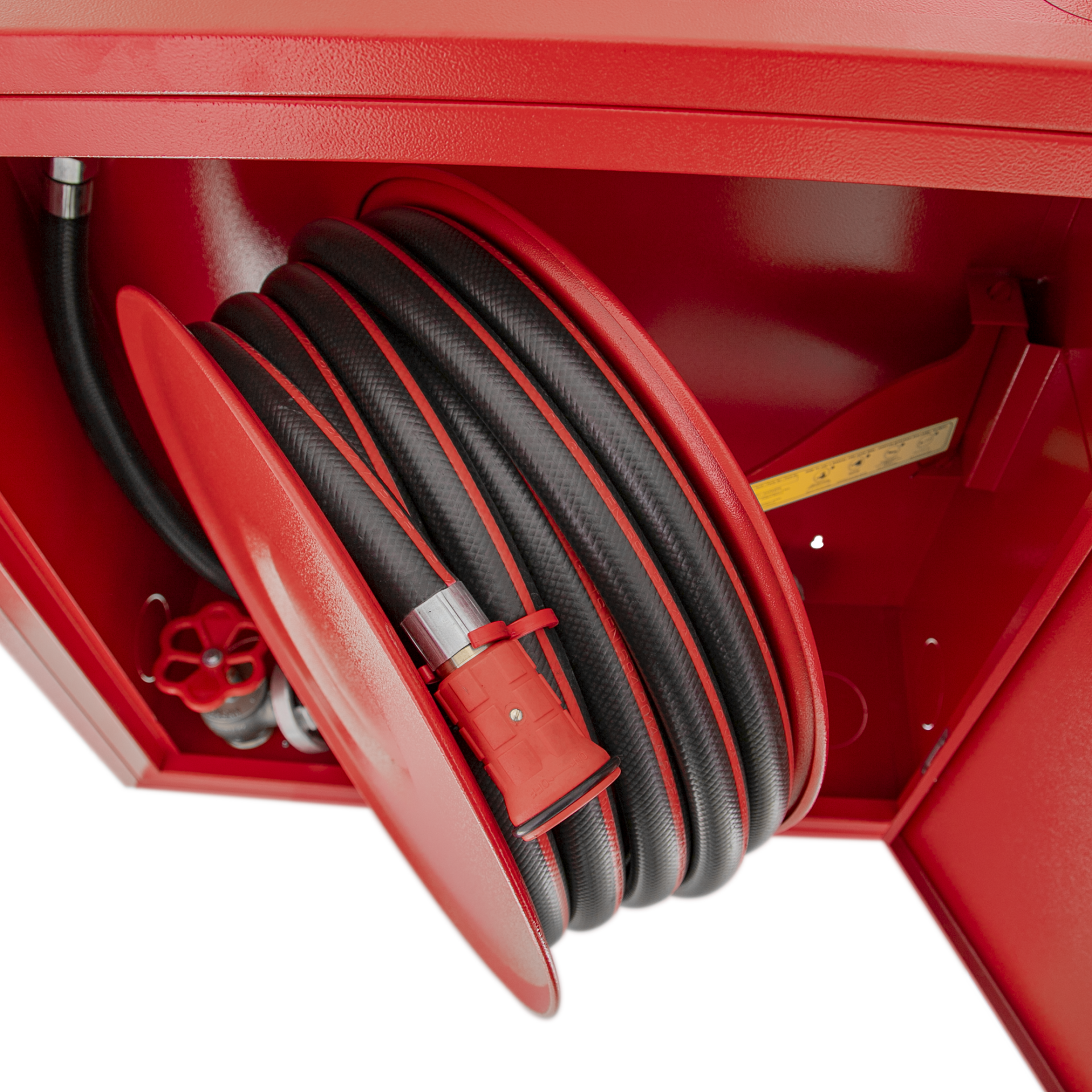 1'' 30Mt Kauçuk Yangın Hortumu.Tamburlu