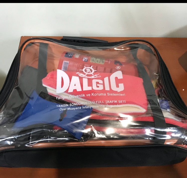 Tüplü Trafik ve İlk Yardım Seti